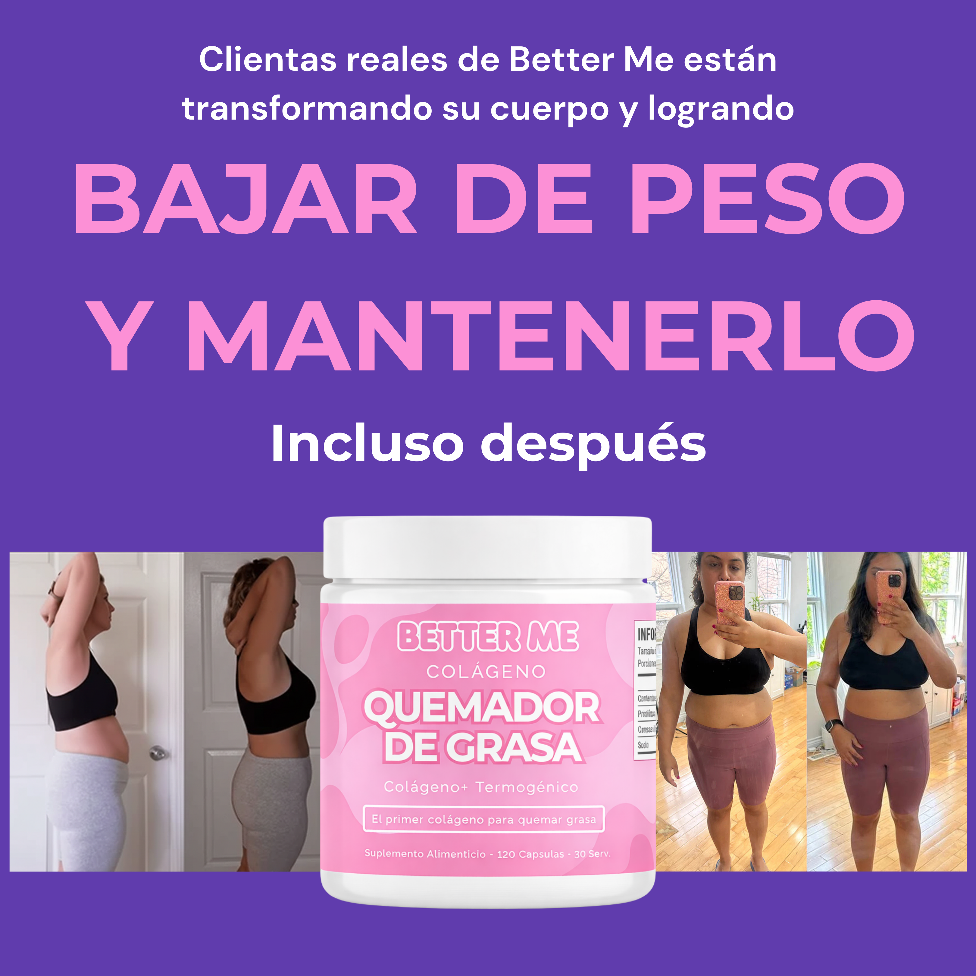Colágeno Quemador de Grasa en Cápsulas